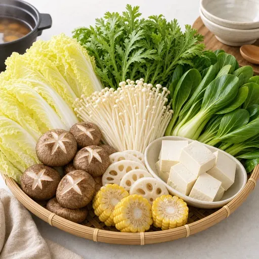 火锅 蔬菜