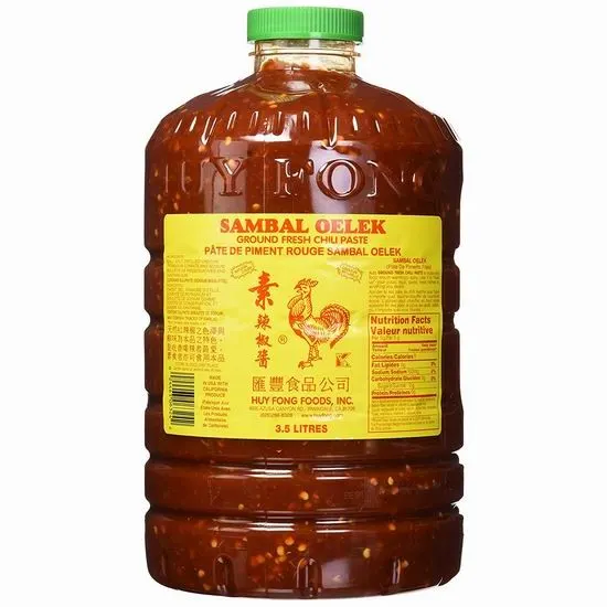sambal oelek ground fresh chilli paste