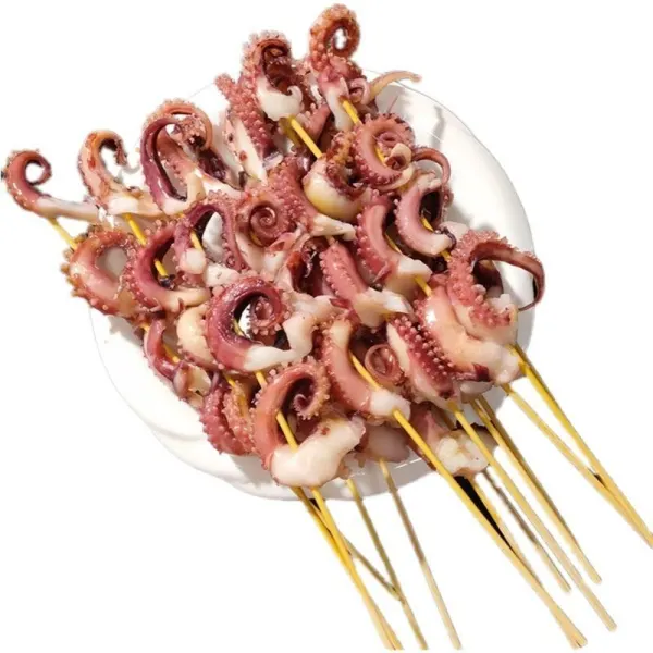 frozen squid tentacles skewer-gigas tails