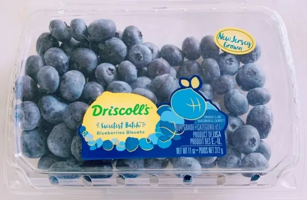 Driscoll's sweetest batch organic blueberry