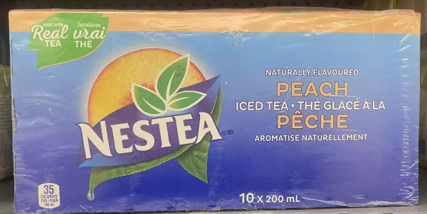 Natural Peach Flavour Ice Tea