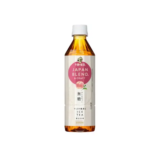 日本麒麟午后红茶白桃无糖冰红茶