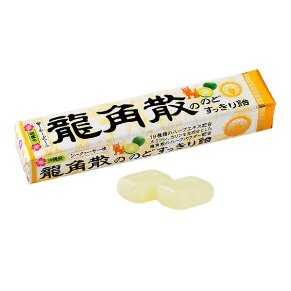 Long Jiao San Chinese Medicine Cooling Throat Lozenges Lime