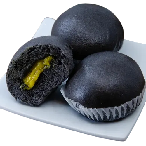 66-bamboo-charcoal-egg-custard-bun
