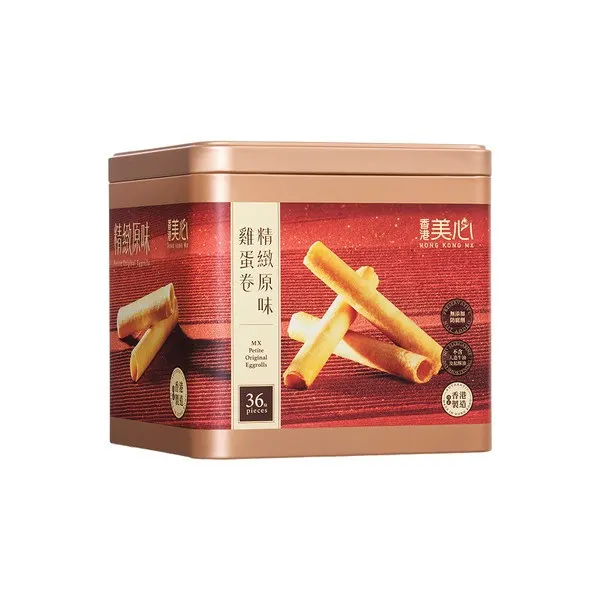 （年货）香港美心精致原味鸡蛋卷