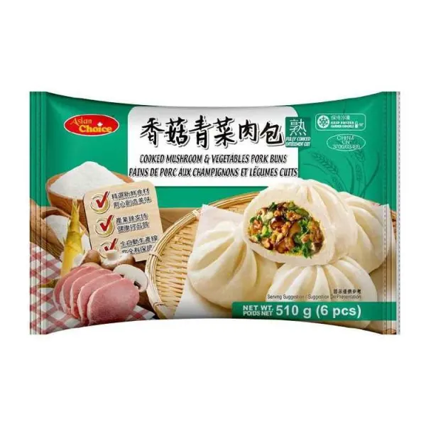 asian-choice-cooked-mushroom-vegetables-pork-buns