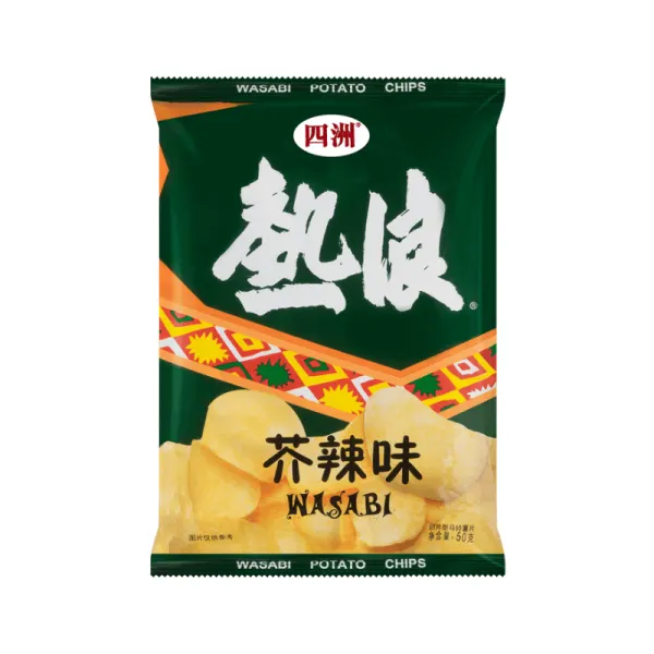 四洲热浪薯片 - 芥辣味