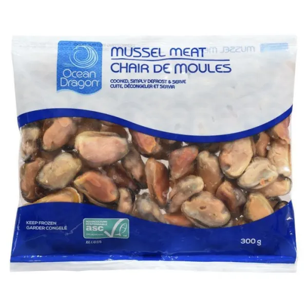 ocean dragon mussels meat