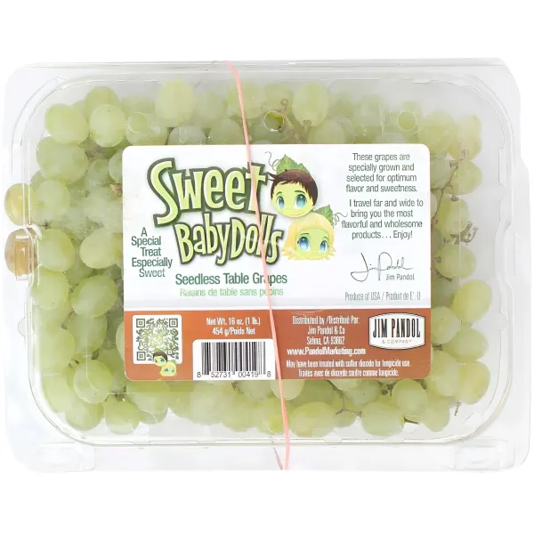Sweet Babydolls Seedless Table Grapes
