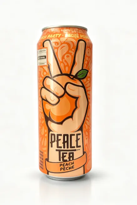 Peace Tea Peach Flavored Iced Tea Beverage
