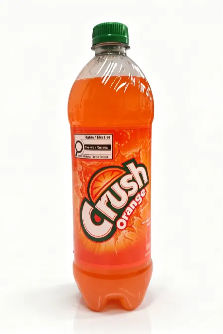 Crush Orange Flavored Carbonated Soda