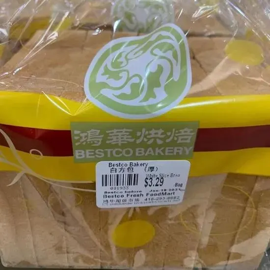 新鲜烘培【白方包】