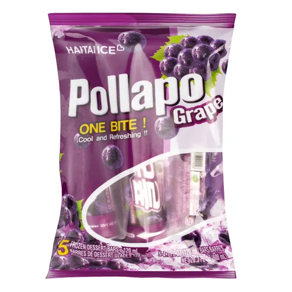 Haitai pollapo grape flavor Popsicles