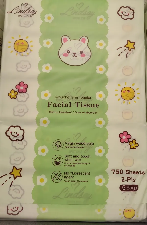lindsay-facial-tissue