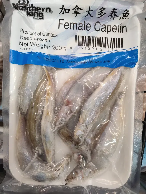 frozen-capelin