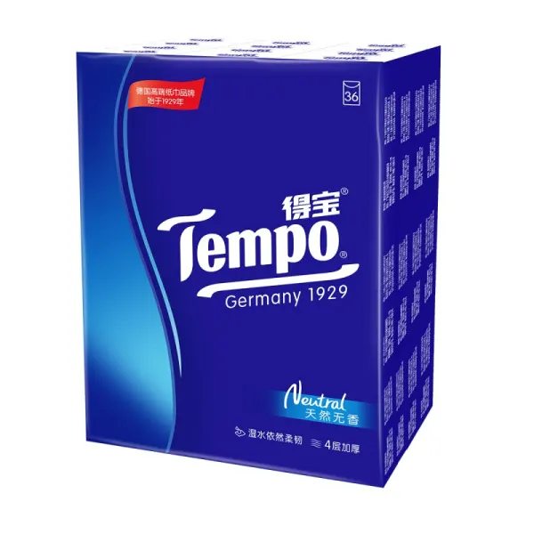 TEMPO Pocket Tissue Hanky - Neutral Non Scented