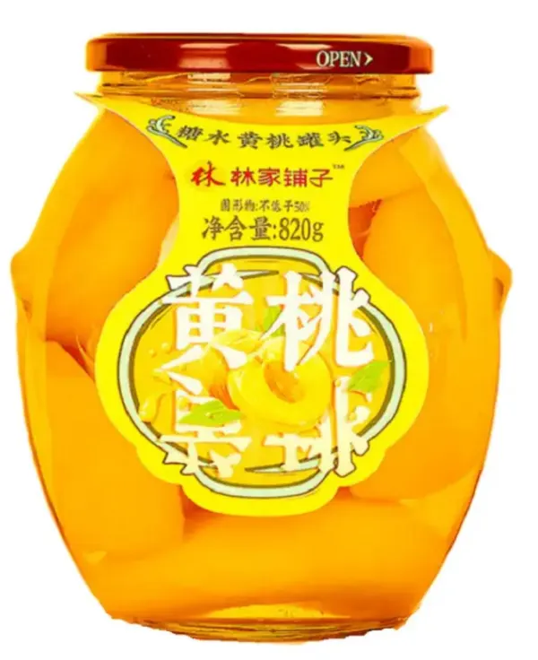 林家铺子黄桃罐头