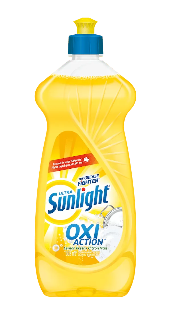 Sunlight Oxi Action Lemon Dish Soap