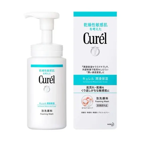 CUREL 珂润保湿洁颜泡沫