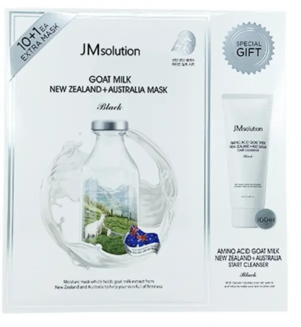 Jm Solution Goat Milk  New Zealand+australia Mask (package)