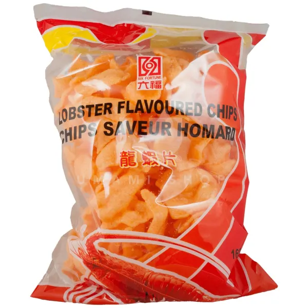 six fortune lobster flavor chips