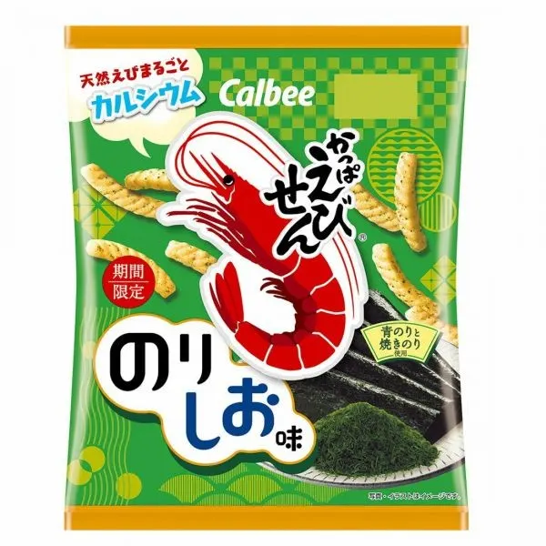 卡乐比海苔味虾条