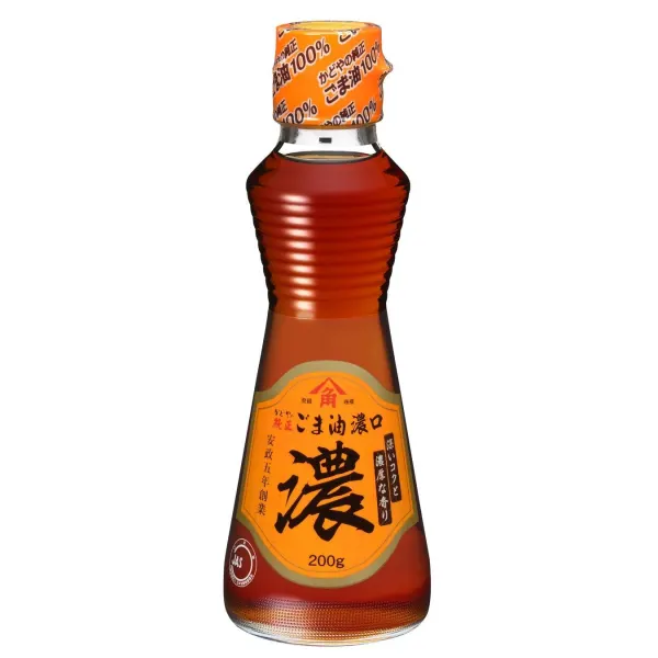 日本进口八角纯正芝麻油-深度烘培浓