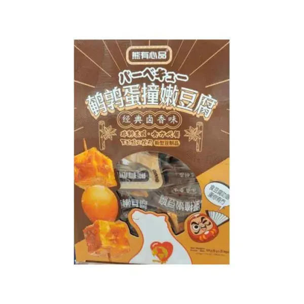 熊有心品鹌鹑蛋撞嫩豆腐（经典卤香味）