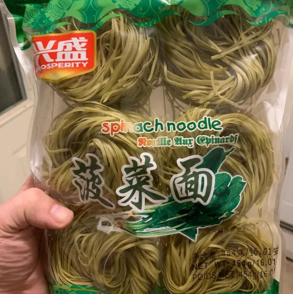 Xingsheng Family Pack Spinach Noodles