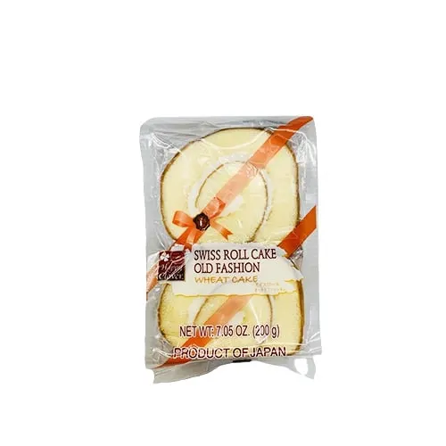 Japanese Swiss Roll Original Flavor 4 Packs (orange Ribbon)