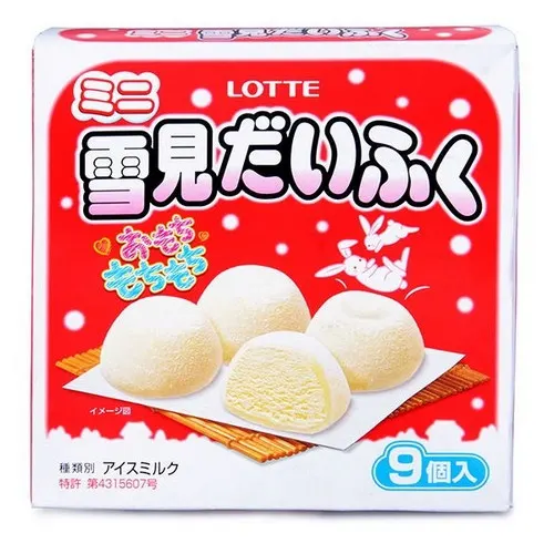 Lotte Snow See Mini Daifuku Vanilla Flavor