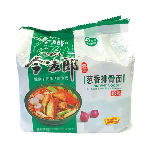 Jinmailang Instant Noodles Scallion Noodles With Pork Ribs