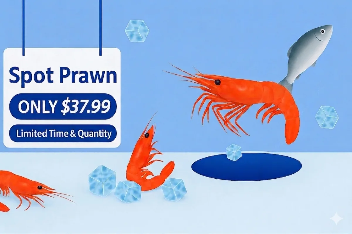 Spot Prawns en