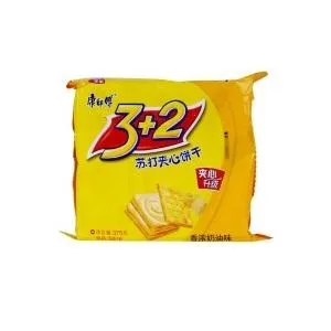 康師傅 蘇打夾心餅干 奶油味