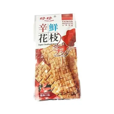 珍珍辛鲜花枝鱿鱼干（香辣味）