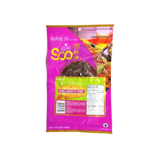 狮牌果汁味猪肉干