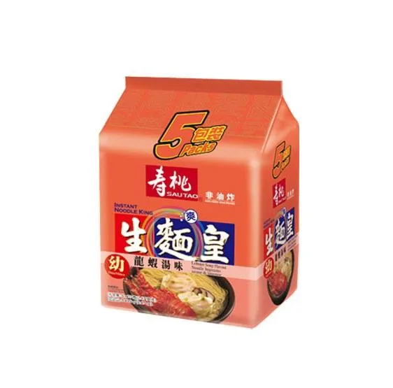 壽桃生面皇龍蝦湯味（幼面）
