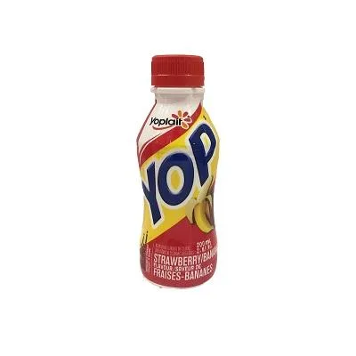 YOPLAIT Yop 香蕉,草莓味酸奶