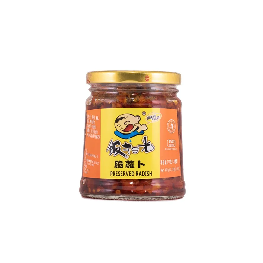 饭扫光脆萝卜