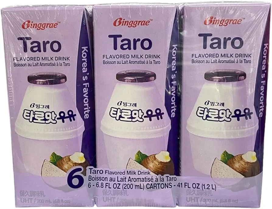 binggrae 牛奶飲料 香芋味