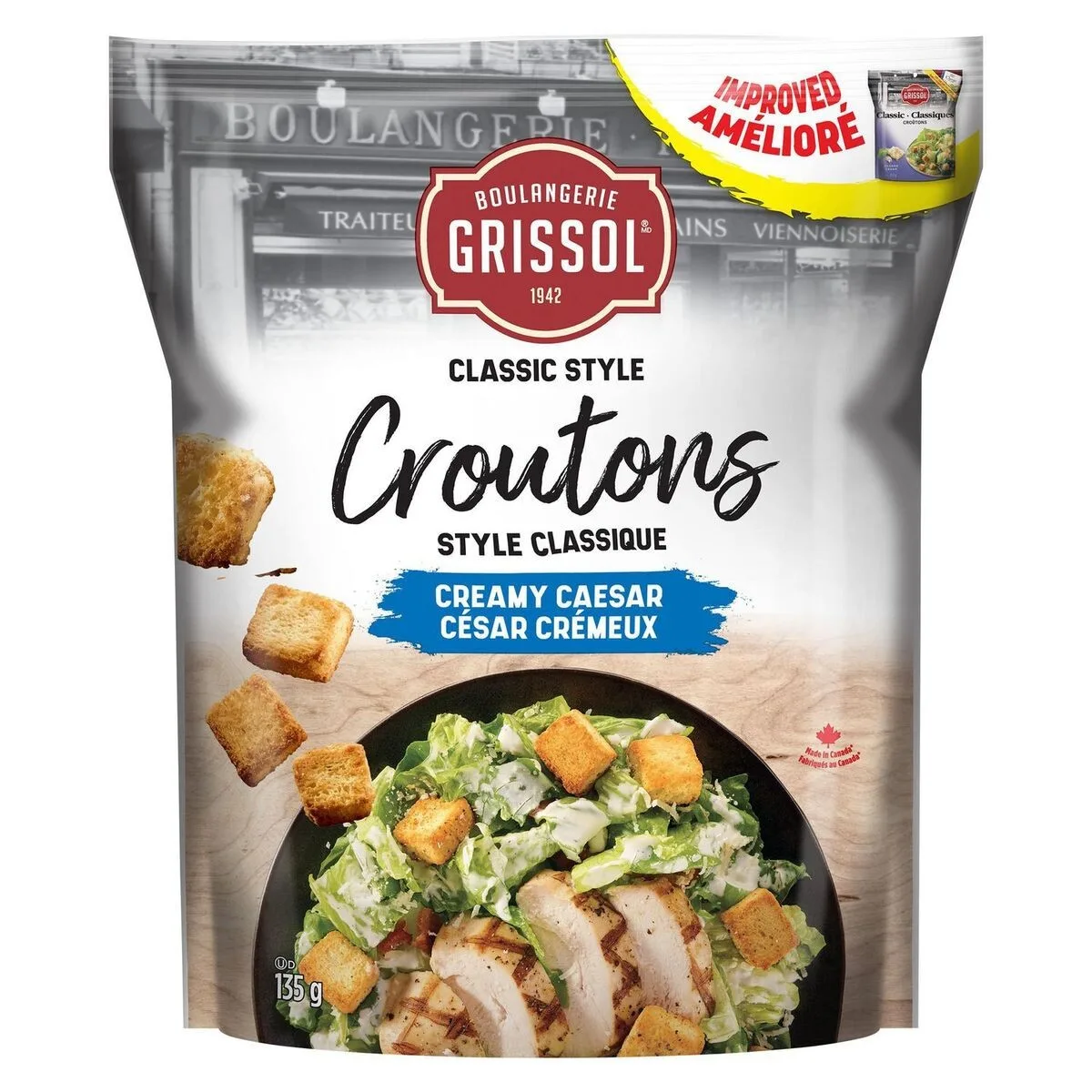 grissol croutons creamy Caesar
