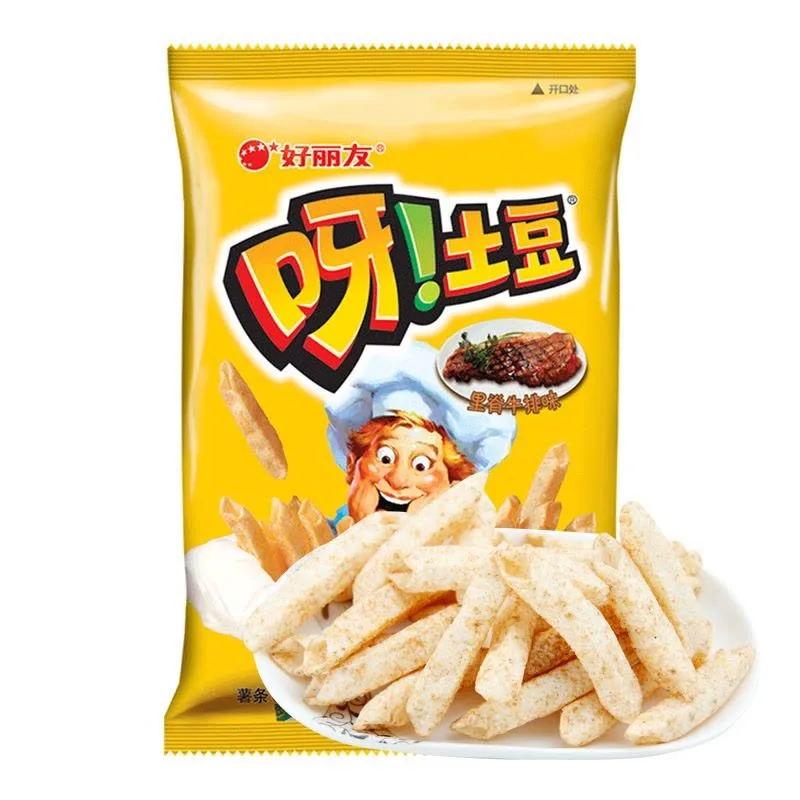 好麗友呀土豆薯片（里脊牛排味）