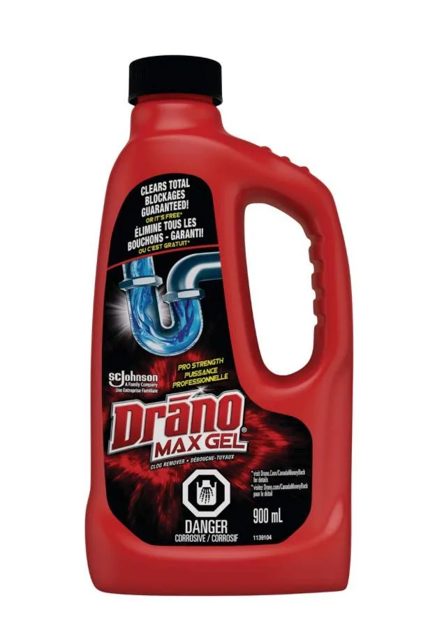 SCJohnson Drano 强力管道疏通胶 红色瓶