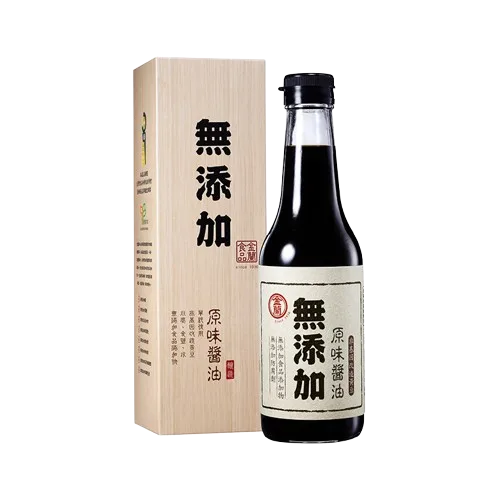 金蘭無添加原味醬油