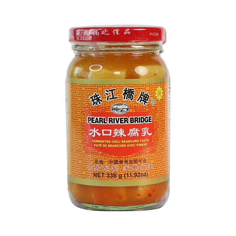 珠江橋牌水口辣腐乳