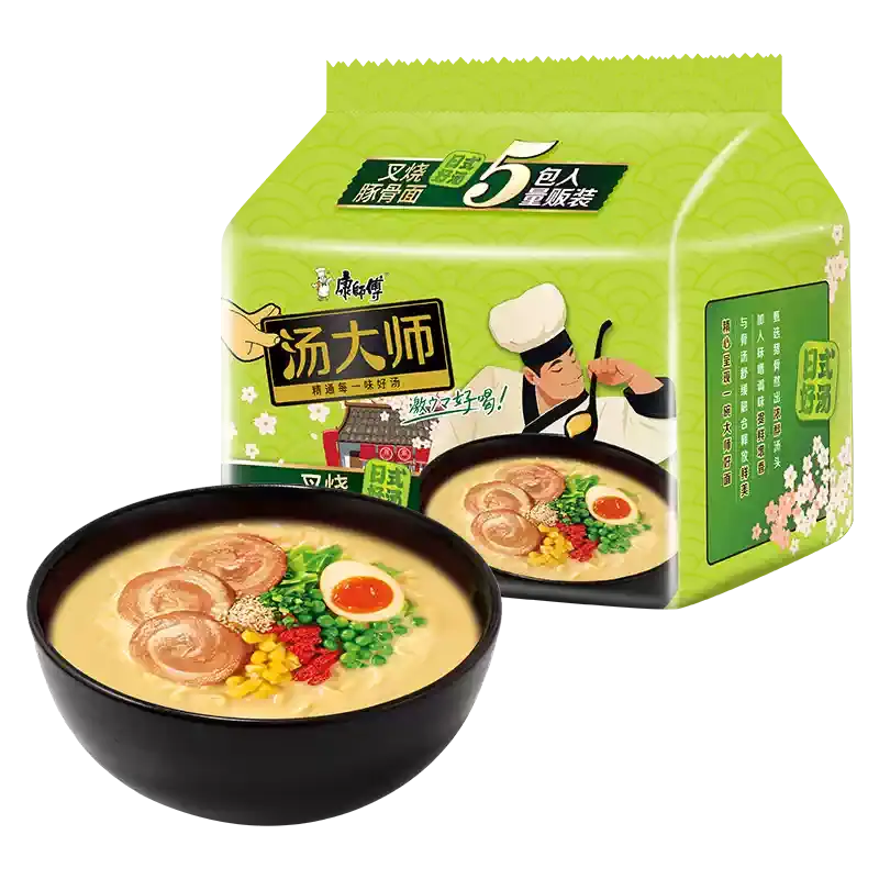 康師傅湯大師叉燒豚骨面