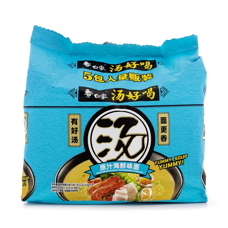 白象汤好喝原汁海鲜拉面