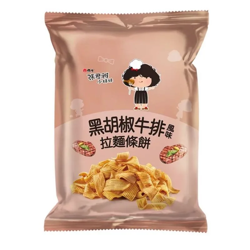 张君雅黑胡椒牛排味拉面条