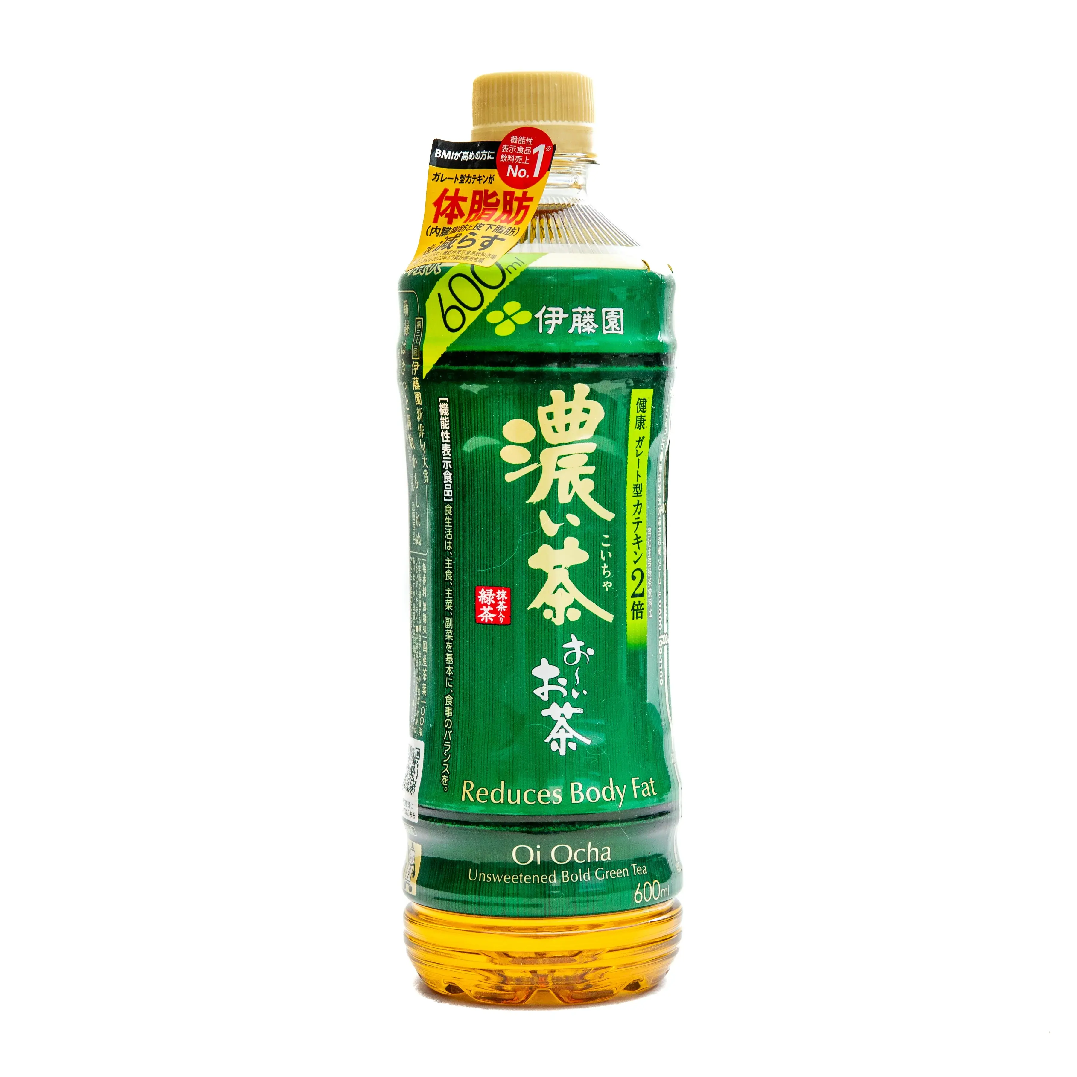 日本ITOEN伊藤園無糖濃綠茶