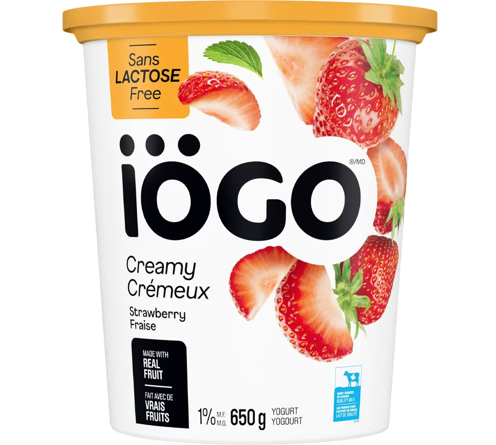 IOGO 草莓酸奶 去乳糖